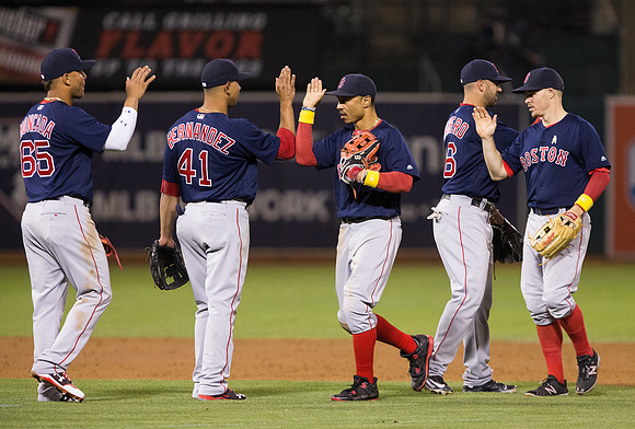 MLB: Boston Red Sox at Oakland Athletics
