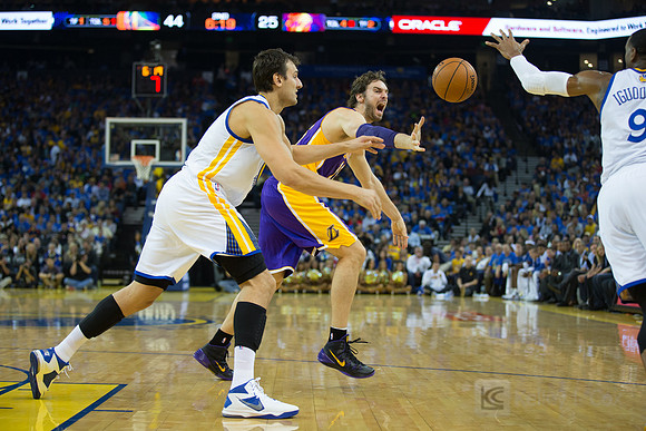 NBA: Los Angeles Lakers at Golden State Warriors