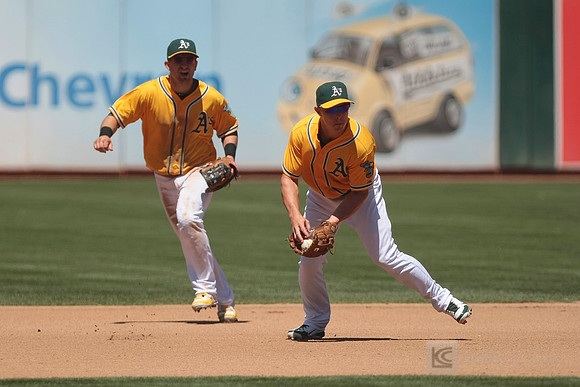 MLB: Los Angeles Angels at Oakland Athletics