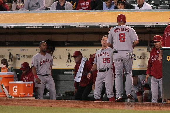 MLB: Los Angeles Angels at Oakland Athletics