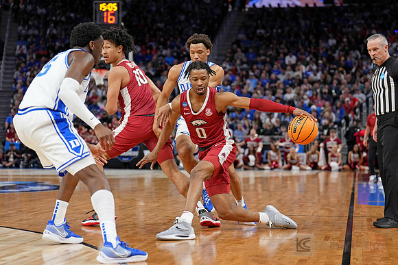 NCAA Basketball: NCAA Tournament West Regional-Arkansas vs Duke