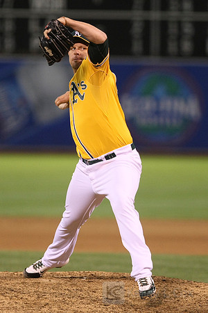 MLB: Texas Rangers at Oakland Athletics