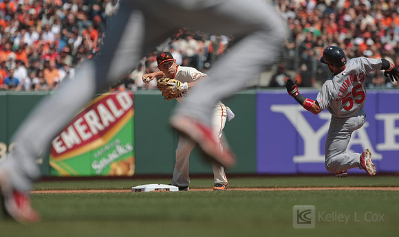 MLB: APR 10 Cardinals at Giants
