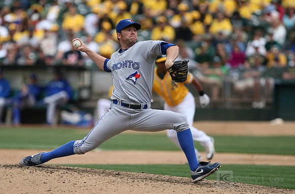 MLB: Toronto Blue Jays at Oakland Athletics