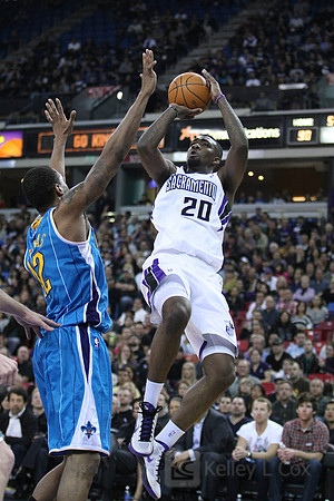 NBA: New Orleans Hornets at Sacramento Kings