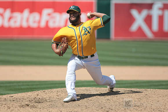 MLB: Los Angeles Angels at Oakland Athletics