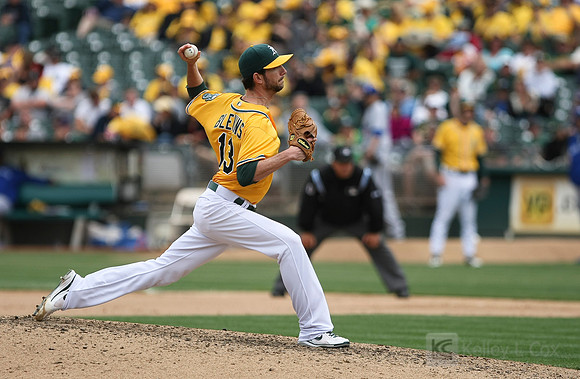 MLB: Toronto Blue Jays at Oakland Athletics