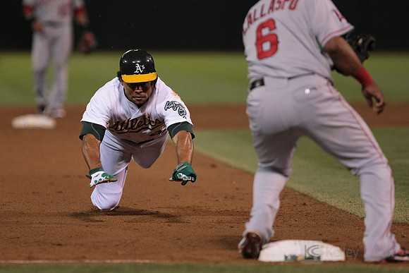 MLB: Los Angeles Angels at Oakland Athletics