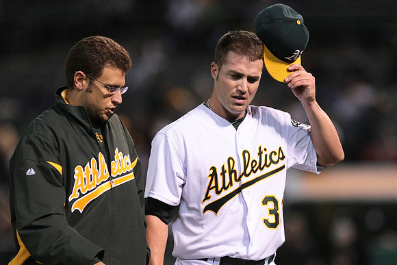 MLB: Los Angeles Angels at Oakland Athletics