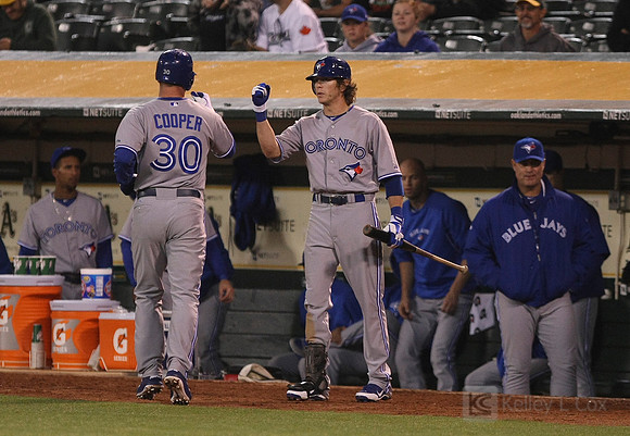 MLB: Toronto Blue Jays at Oakland Athletics