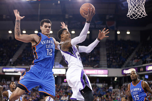 NBA: Oklahoma City Thunder at Sacramento Kings