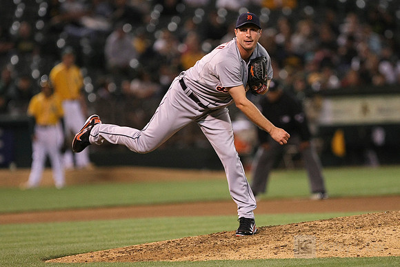 MLB: Detroit Tigers at Oakland Athletics