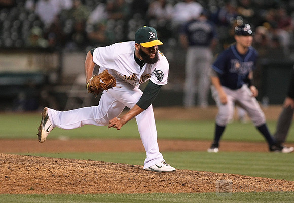 MLB: Tampa Bay Rays at Oakland Athletics