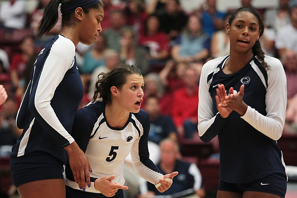 NCAA VOLLEYBALL: SEP 9 Nike Volleyball Big Four Classic - Stanford vs Penn State