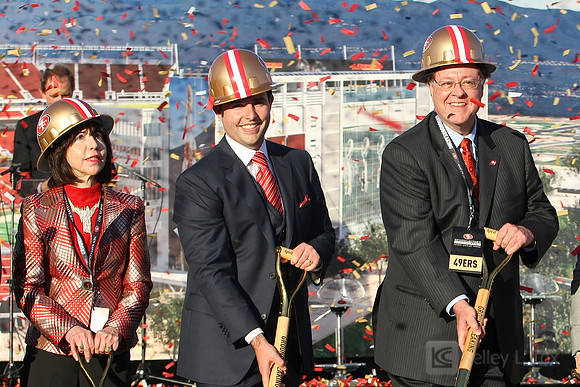 NFL: San Francisco 49ers-Stadium Groundbreaking