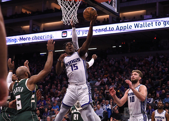 NBA: Milwaukee Bucks at Sacramento Kings