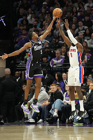 NBA: Detroit Pistons at Sacramento Kings