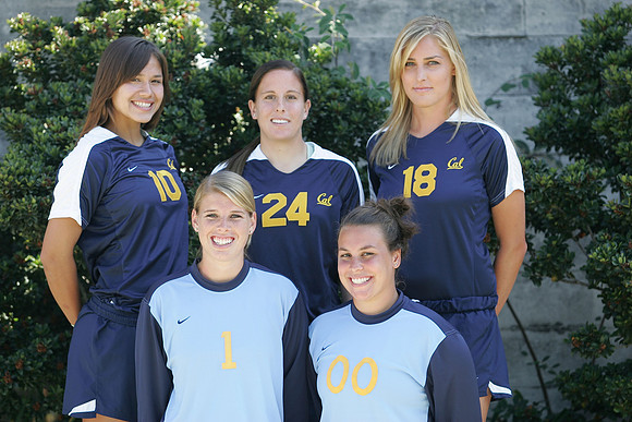 Cal Women's Soccer Head Shots