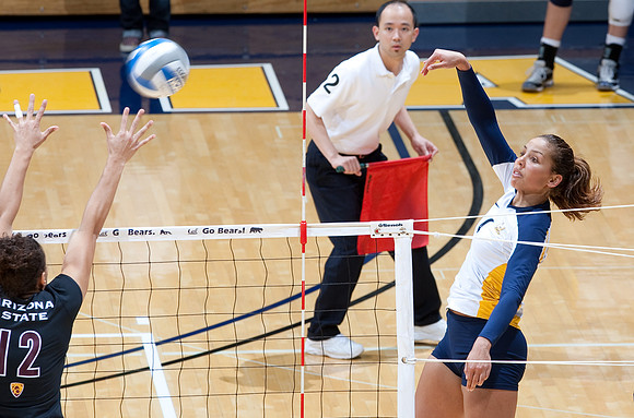 Cal Volleyball vs ASU