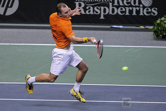 Tennis: SAP Open-Benneteau vs Darcis