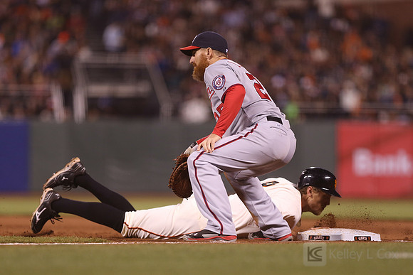 MLB: Washington Nationals at San Francisco Giants