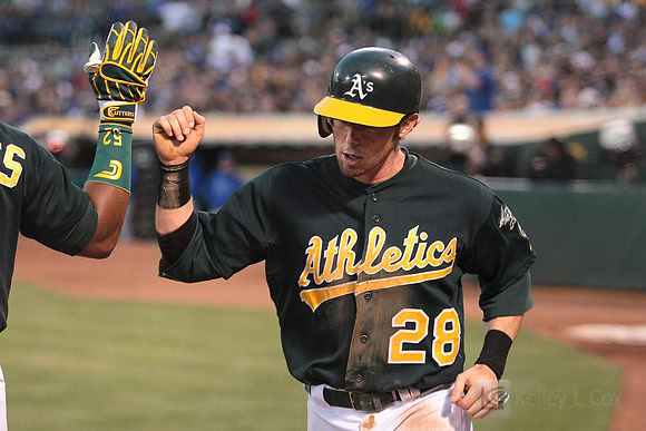 MLB: Los Angeles Dodgers at Oakland Athletics