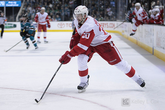 NHL: Detroit Red Wings at San Jose Sharks