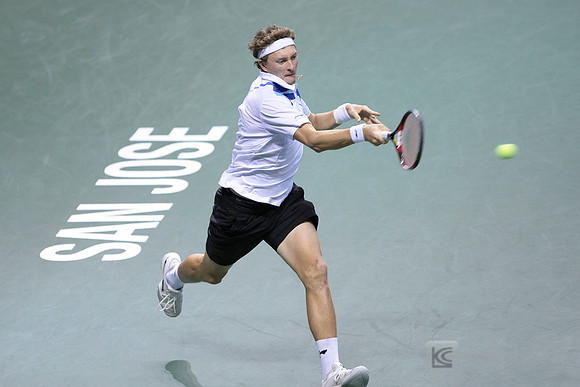 Tennis: SAP Open-Raonic vs Istomin