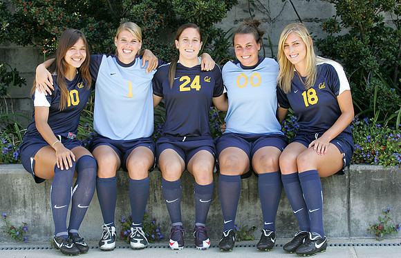 Cal Women's Soccer Head Shots