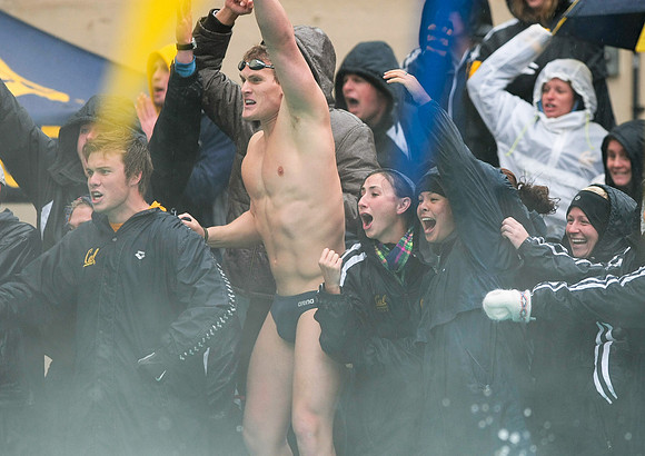 Cal Men's Swimming vs Stanford