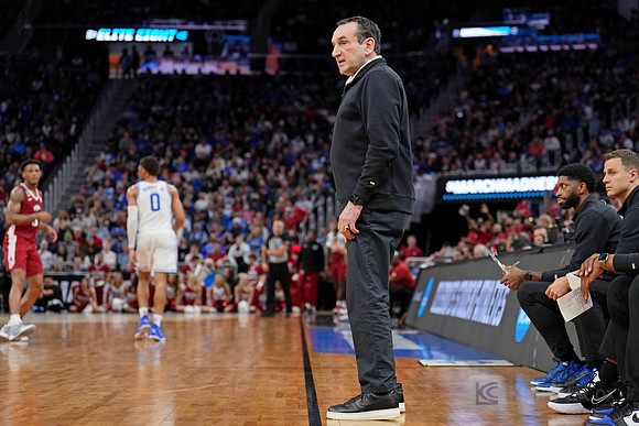 NCAA Basketball: NCAA Tournament West Regional-Arkansas vs Duke