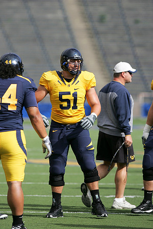Cal Football Practice