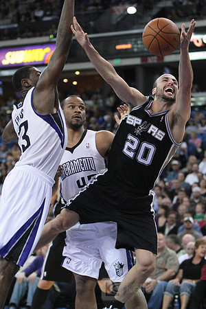 NBA: San Antonio Spurs at Sacramento Kings