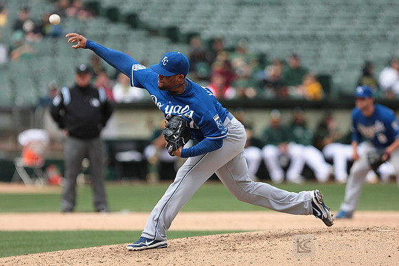 MLB: Kansas City Royals at Oakland Athletics