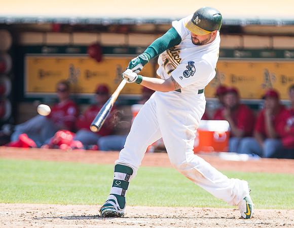 MLB: Los Angeles Angels at Oakland Athletics