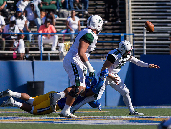 NCAA Football: Hawaii at San Jose State