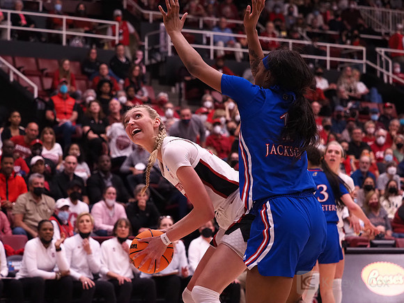NCAA Womens Basketball: NCAA Tournament - Second Round-Kansas at Stanford