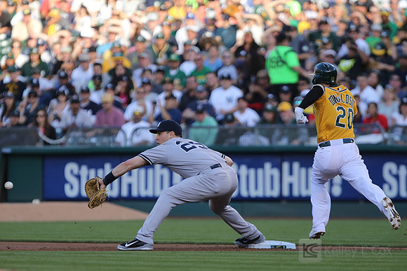 MLB: New York Yankees at Oakland Athletics