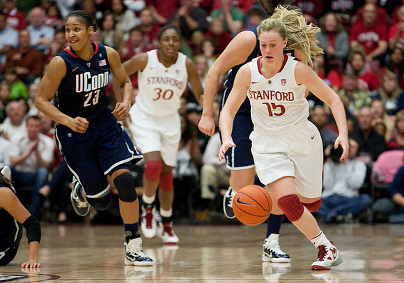 NCAA WOMEN'S BASKETBALL 2010 - Dec 30 - Connecticut at Stanford