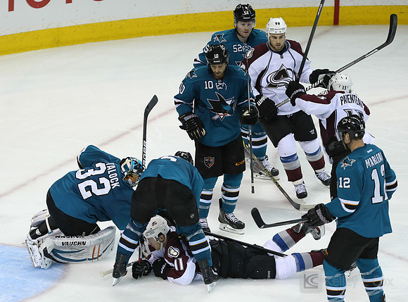 NHL: Colorado Avalanche at San Jose Sharks
