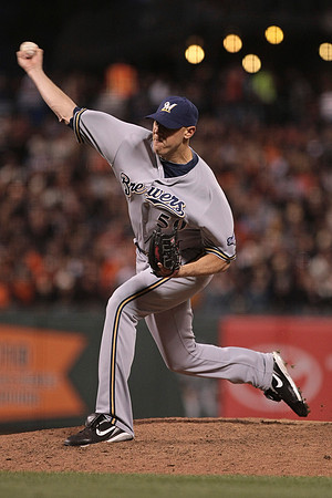 MLB: JUL 23 Brewers at Giants