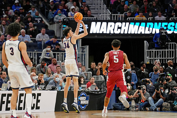 NCAA Basketball: NCAA Tournament West Regional-Arkansas vs Gonzaga