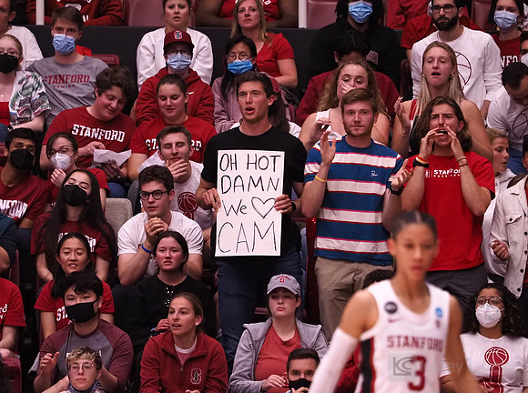 NCAA Womens Basketball: NCAA Tournament - Second Round-Kansas at Stanford