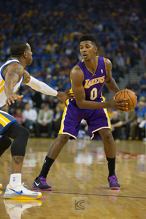 NBA: Los Angeles Lakers at Golden State Warriors