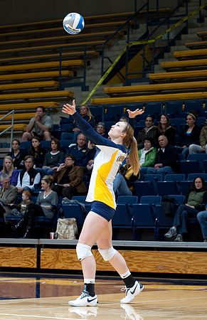 Cal Volleyball vs ASU