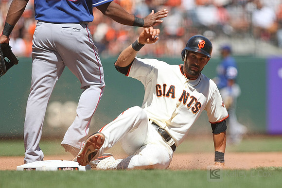 MLB: Texas Rangers at San Francisco Giants
