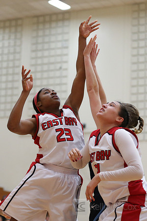 Cal State East Bay Pioneers forward Tori Breshers (23)