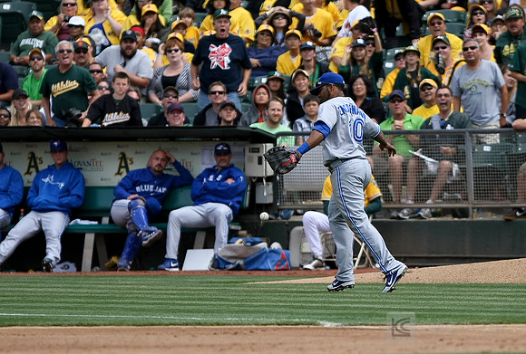 MLB: Toronto Blue Jays at Oakland Athletics