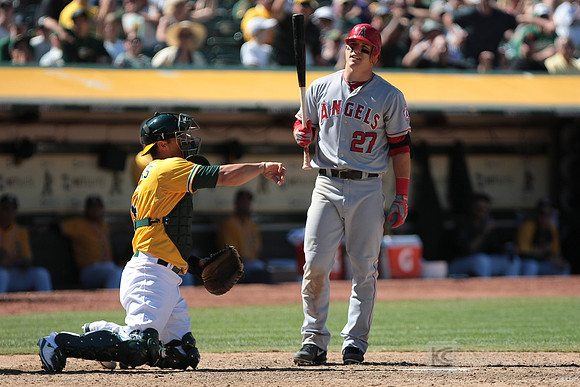 MLB: Los Angeles Angels at Oakland Athletics