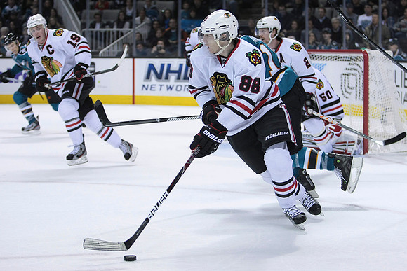 NHL: Chicago Blackhawks at San Jose Sharks